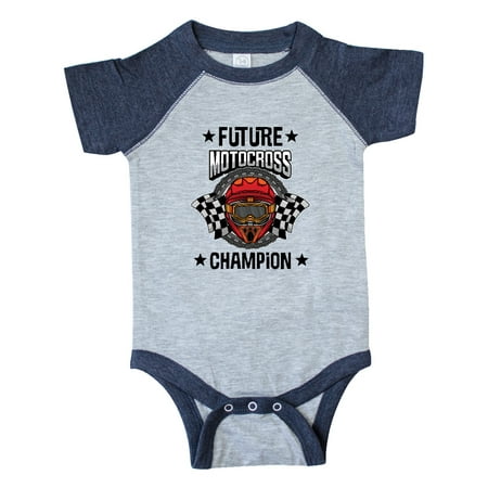 Inktastic Future Motocross Champion BMX Gift Baby Boy Bodysuit