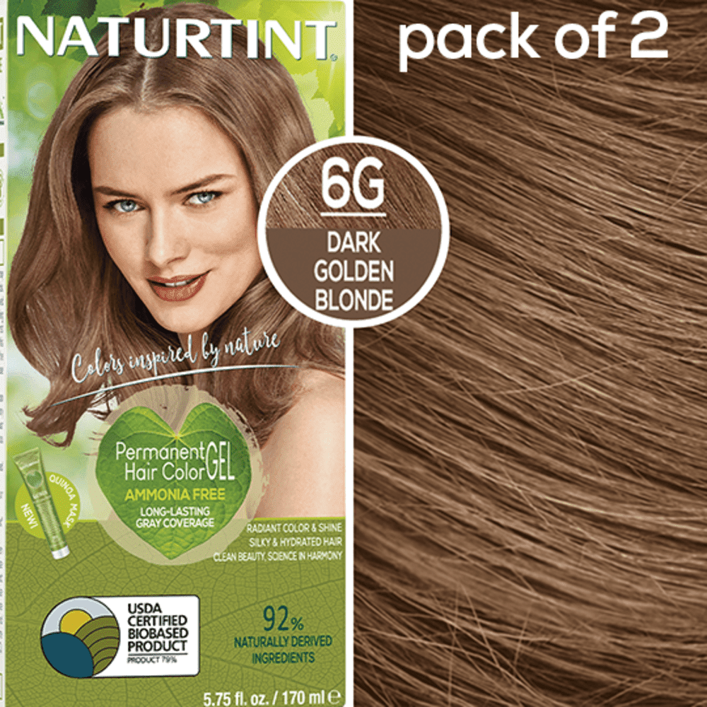 Naturtint Permanent Hair Color G Dark Golden Blonde Pack Of