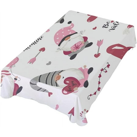 SKYSONIC Valentine s Day Gnome Elf Rectangle Tablecloth Valentine s Day Mother s Day Kitchen Decoration Dinner Rectangular Table Cover for Party Holiday Hotel BBQ-Machine Washable 60x60In
SKYSONIC Valentine s Day Gnome Elf Rectangle Tablecloth Valentine s Day Mother s Day Kitchen Decoration Dinner Rectangular Table Cover for Party Holiday Hotel BBQ-Machine Washable 60x60In