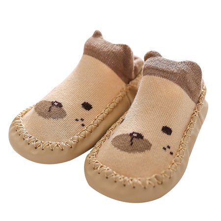 DNDKILG Baby Toddler Girls Boy Spring Summer Fall First Walkers Shoes Slippers Newborn Infant Non-Slip Cartoon Floor Socks Khaki 0-2Y 13
DNDKILG Baby Toddler Girls Boy Spring Summer Fall First Walkers Shoes Slippers Newborn Infant Non-Slip Cartoon Floor Socks Khaki 0-2Y 13