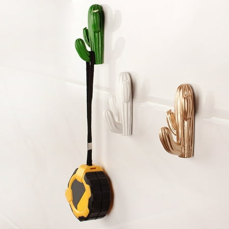 Bcloud Wall Hook Cactus Shape Self-adhesive Wall Mounted Multi-purpose Organizer Hook for Home
Bcloud Wall Hook Cactus Shape Self-adhesive Wall Mounted Multi-purpose Organizer Hook for Home