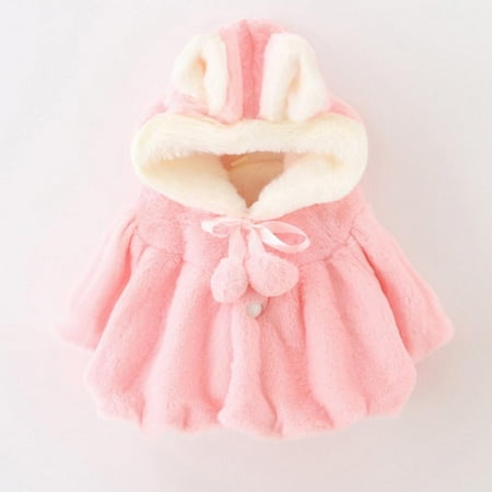 Baozhu Baby Girls Cartoon Cloak Winter Fuzzy Cape Coat Cute Hoodie Winter Warm Outerwear
Baozhu Baby Girls Cartoon Cloak Winter Fuzzy Cape Coat Cute Hoodie Winter Warm Outerwear