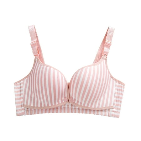 SOOMLON Maternity Nursing Maternity Bras Breathable Striped Breastfeeding No Underwire Bra Plus Size Bralette Fitness Bra Pink 90B
SOOMLON Maternity Nursing Maternity Bras Breathable Striped Breastfeeding No Underwire Bra Plus Size Bralette Fitness Bra Pink 90B
