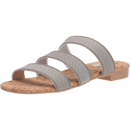 STEVEN by Steve Madden Womens Sike Slide Sandal 6.5 Taupe