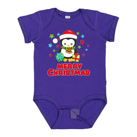 Inktastic Merry Christmas Penguin in Santa Hat with Gifts Gift Baby Boy or Baby Girl Bodysuit
Inktastic Merry Christmas Penguin in Santa Hat with Gifts Gift Baby Boy or Baby Girl Bodysuit