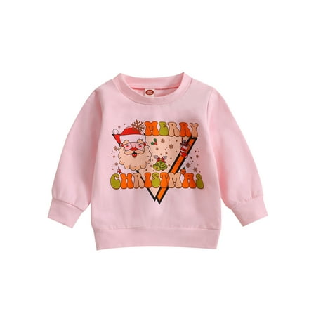Baby Boys Girls Christmas Sweatshirts Casual Fall Spring Clothes Long Sleeve O Neck Print Pullovers
Baby Boys Girls Christmas Sweatshirts Casual Fall Spring Clothes Long Sleeve O Neck Print Pullovers