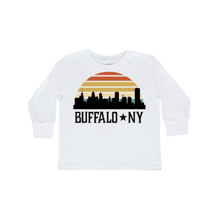 Inktastic Buffalo New York Skyline Retro Gift Toddler Boy or Toddler Girl Long Sleeve T-Shirt
Inktastic Buffalo New York Skyline Retro Gift Toddler Boy or Toddler Girl Long Sleeve T-Shirt