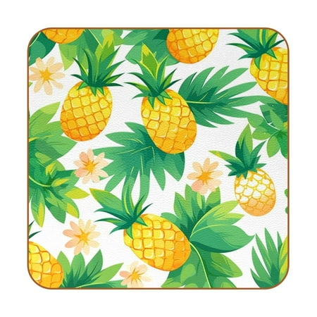 josid Food Pattern Square Leather Coaster Set of 6 – 4x4 Inch Drink Coasters Non-Slip and Easy to Clean Double-Sided Anti-Slip Coasters Durable Microfiber Leather Tea Cup Coasters
josid Food Pattern Square Leather Coaster Set of 6 – 4x4 Inch Drink Coasters Non-Slip and Easy to Clean Double-Sided Anti-Slip Coasters Durable Microfiber Leather Tea Cup Coasters