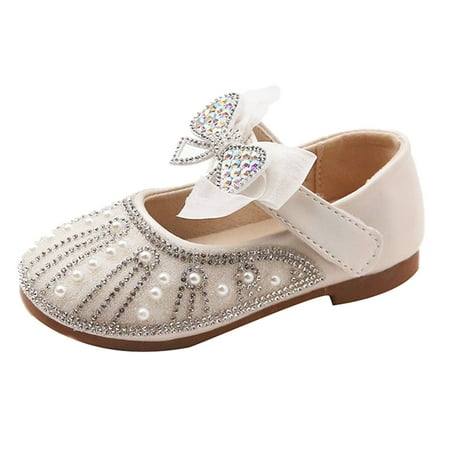 Children Shoes Small Leather Shoes Soft Soles Fashion Little Girl Princess Shoes Rhinestone Single Shoes Baby Daily Footwear Casual First Walking
Children Shoes Small Leather Shoes Soft Soles Fashion Little Girl Princess Shoes Rhinestone Single Shoes Baby Daily Footwear Casual First Walking