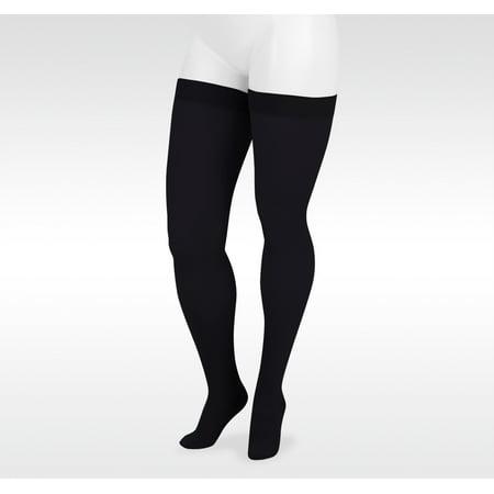 Juzo Dynamic Varin 3511 Thigh-High 20-30mmhg Silicone Top Band Closed Toe Sock