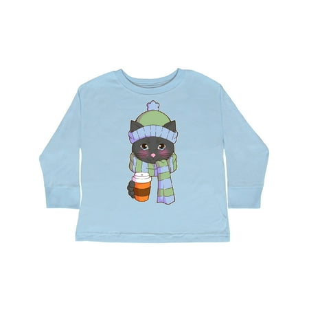 Inktastic Cute Black Cat in Scarf and Hat Gift Toddler Boy or Toddler Girl Long Sleeve T-Shirt
Inktastic Cute Black Cat in Scarf and Hat Gift Toddler Boy or Toddler Girl Long Sleeve T-Shirt