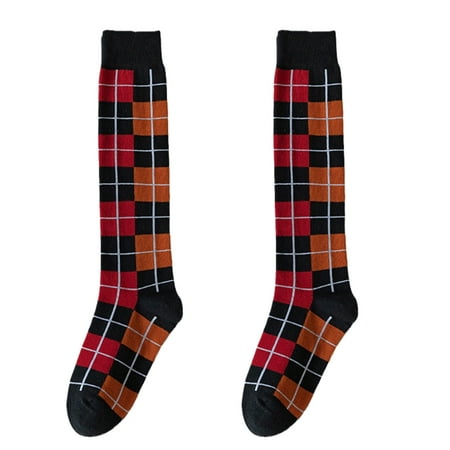 YEUHTLL Japanese Women Autumn Cotton Knee High Socks Harajuku Preppy Style Vintage Contrast Color Striped Plaid Print Student High Tube Stockings
YEUHTLL Japanese Women Autumn Cotton Knee High Socks Harajuku Preppy Style Vintage Contrast Color Striped Plaid Print Student High Tube Stockings