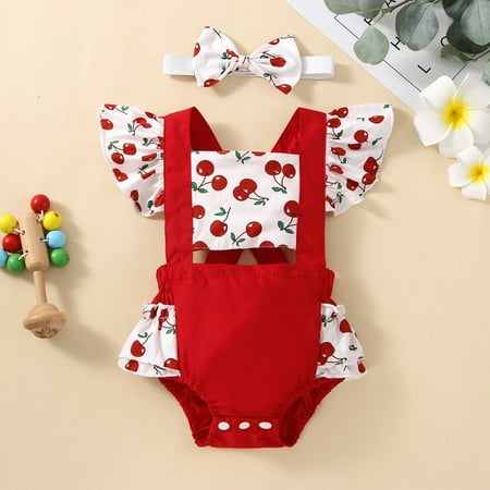 NIUREDLTD Baby Girl Romper Floral Knit Ruffle Shorts Sleeves Onesie Bodysuit Romper Jumpsuit Headband Clothes
NIUREDLTD Baby Girl Romper Floral Knit Ruffle Shorts Sleeves Onesie Bodysuit Romper Jumpsuit Headband Clothes