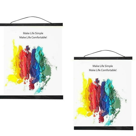 Worallymy Poster Frame Scroll Hanging Wooden Frame Poster Painting Photo Picture Wall Hanger
Worallymy Poster Frame Scroll Hanging Wooden Frame Poster Painting Photo Picture Wall Hanger