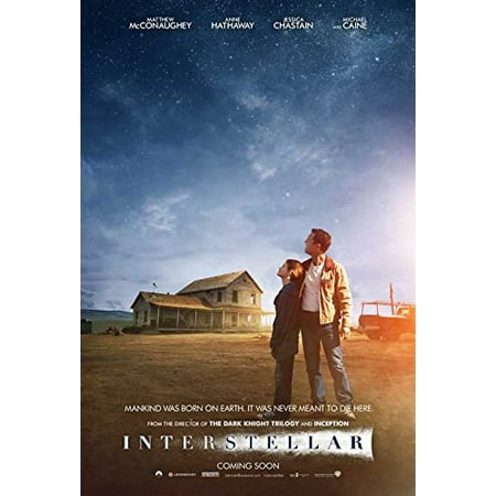 Interstellar Movie Poster 27 x 40 Style B 2014 Unframed, 27 x 40 Inches By Pop Culture Graphics