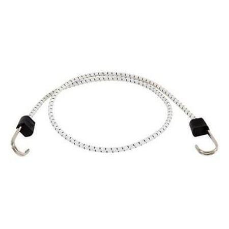 10pk Keeper 06280Z Marine Twin Anchor Bungee Cord White/Black 48