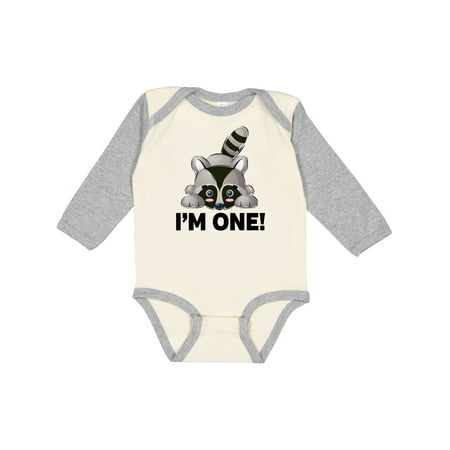 Inktastic First Birthday Raccoon 1 Year Old Gift Baby Boy or Baby Girl Long Sleeve Bodysuit
Inktastic First Birthday Raccoon 1 Year Old Gift Baby Boy or Baby Girl Long Sleeve Bodysuit
