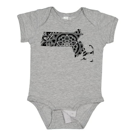 Inktastic Massachusetts Silhouette Mandala Gift Baby Boy or Baby Girl Bodysuit
Inktastic Massachusetts Silhouette Mandala Gift Baby Boy or Baby Girl Bodysuit
