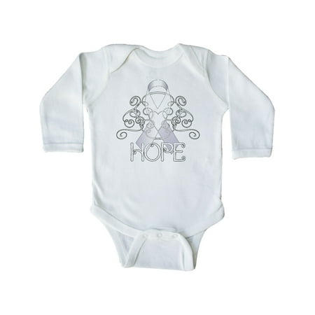 Inktastic Hope- Lung Cancer Awareness Gift Baby Boy or Baby Girl Long Sleeve Bodysuit
Inktastic Hope- Lung Cancer Awareness Gift Baby Boy or Baby Girl Long Sleeve Bodysuit