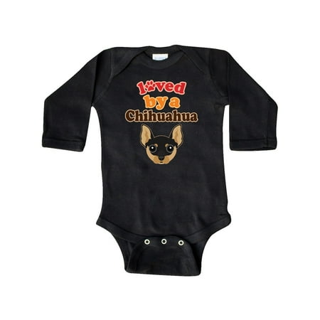 Inktastic Chihuahua Dog Gift Idea Gift Baby Boy or Baby Girl Long Sleeve Bodysuit