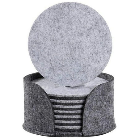 Fule 10Pcs/set Felt Drink Coaster with Holder Non-slip Mat Table Furniture Coasters
Fule 10Pcs/set Felt Drink Coaster with Holder Non-slip Mat Table Furniture Coasters