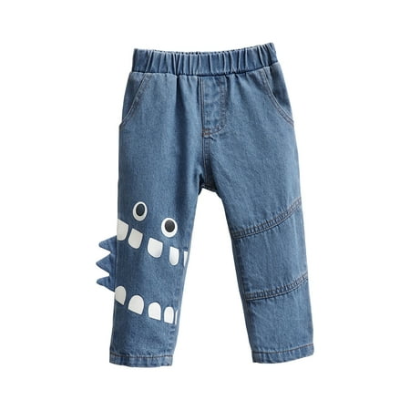 KIMI BEAR Toddler Boys Pants 3T Toddler Boy Autumn Pants 4T Toddler Boy Casual Cartoon Print Denim Pants Blue
KIMI BEAR Toddler Boys Pants 3T Toddler Boy Autumn Pants 4T Toddler Boy Casual Cartoon Print Denim Pants Blue