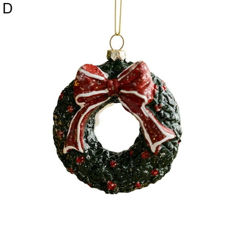 HOVTOIL Xmas Pendant Create Atmosphere Cartoon Pretty Xmas Wreath Hanging Charm Craft Home Decoration 
HOVTOIL Xmas Pendant Create Atmosphere Cartoon Pretty Xmas Wreath Hanging Charm Craft Home Decoration