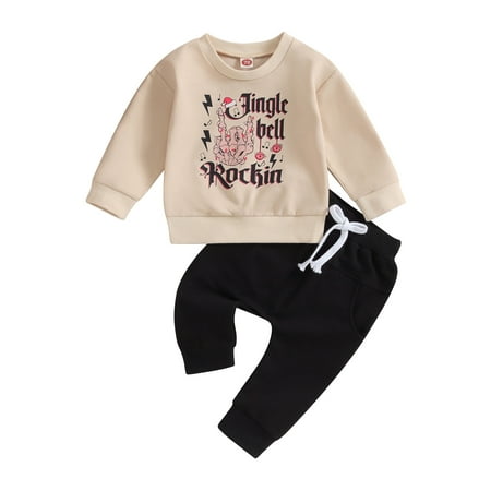 Christmas Toddler Baby Girl Boys Outfits Letter Skull Print Long Sleeve Sweatshirts Pants 2Pcs Fall Clothes Set
Christmas Toddler Baby Girl Boys Outfits Letter Skull Print Long Sleeve Sweatshirts Pants 2Pcs Fall Clothes Set