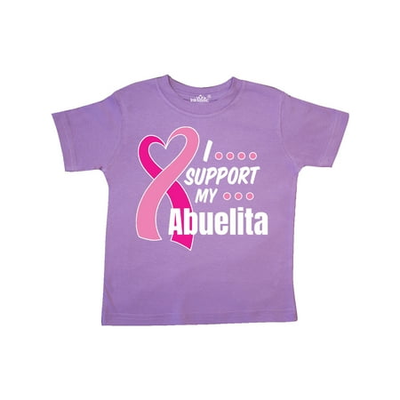Inktastic Breast Cancer Awareness I Support My Abuelita Pink Ribbon Gift Toddler Boy or Toddler Girl T-Shirt
Inktastic Breast Cancer Awareness I Support My Abuelita Pink Ribbon Gift Toddler Boy or Toddler Girl T-Shirt