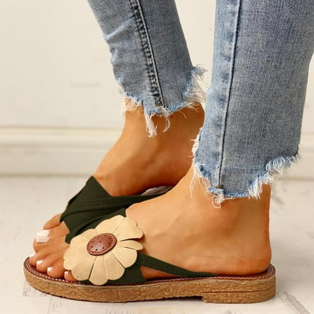 Alueeu Women s slipper Summer Women Ladies Casual Flat Retro Slippers Flower Shoes Sandals Flip Flops
Alueeu Women s slipper Summer Women Ladies Casual Flat Retro Slippers Flower Shoes Sandals Flip Flops