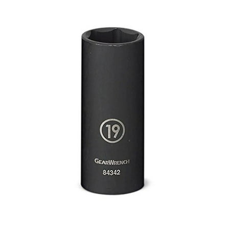 Gearwrench 84340N 3/8 Drive 6 Point 17mm Deep Impact Socket