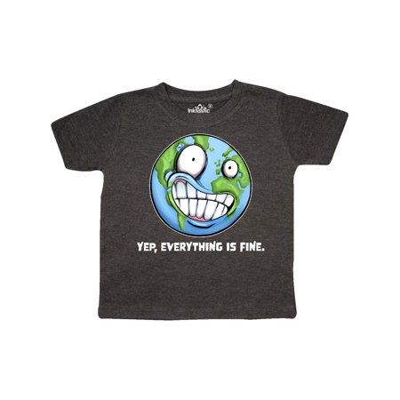 Inktastic Yep Everything Is Fine with Distressed Planet Earth Gift Toddler Boy or Toddler Girl T-Shirt
Inktastic Yep Everything Is Fine with Distressed Planet Earth Gift Toddler Boy or Toddler Girl T-Shirt