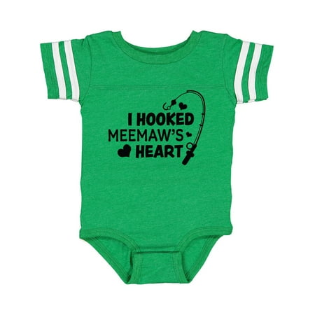 Inktastic I Hooked Meemaw s Heart with Fishing Rod Gift Baby Boy or Baby Girl Bodysuit
Inktastic I Hooked Meemaw s Heart with Fishing Rod Gift Baby Boy or Baby Girl Bodysuit