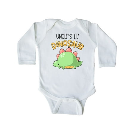 Inktastic Uncle s Lil Dinosaur with Cute Stegosaurus Gift Baby Boy or Baby Girl Long Sleeve Bodysuit
Inktastic Uncle s Lil Dinosaur with Cute Stegosaurus Gift Baby Boy or Baby Girl Long Sleeve Bodysuit