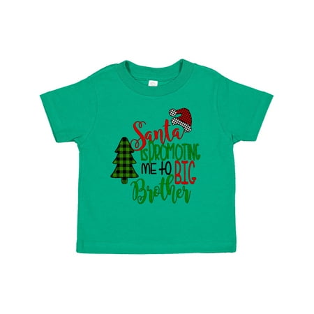 Inktastic Santa is Promoting Me to Big Brother Green Plaid Tree Gift Toddler Boy Girl T-Shirt
Inktastic Santa is Promoting Me to Big Brother Green Plaid Tree Gift Toddler Boy Girl T-Shirt
