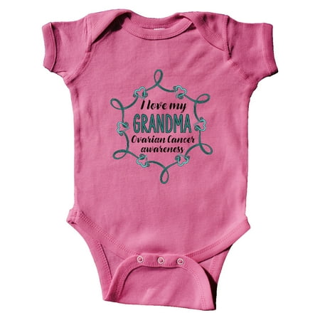 Inktastic I Love My Grandma Ovarian Cancer Awareness Gift Baby Boy or Baby Girl Bodysuit
Inktastic I Love My Grandma Ovarian Cancer Awareness Gift Baby Boy or Baby Girl Bodysuit