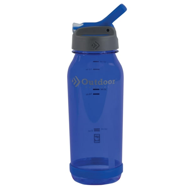 Outdoor Products 0.75-Liter Tritan Flip Top Water Bottle, Blue