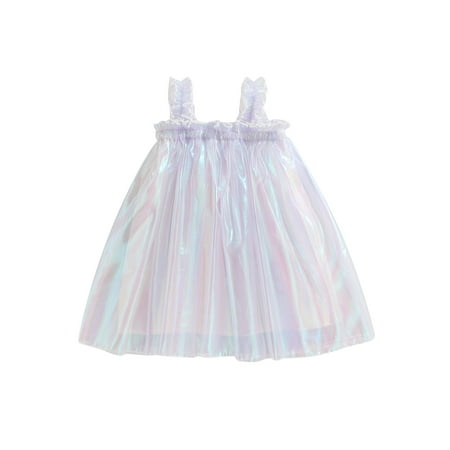 Suanret Toddler Infants Girls Summer Sling Dress Sleeveless Colorful Tulle Casual A-line Skirt Purple 12-18 Months
Suanret Toddler Infants Girls Summer Sling Dress Sleeveless Colorful Tulle Casual A-line Skirt Purple 12-18 Months