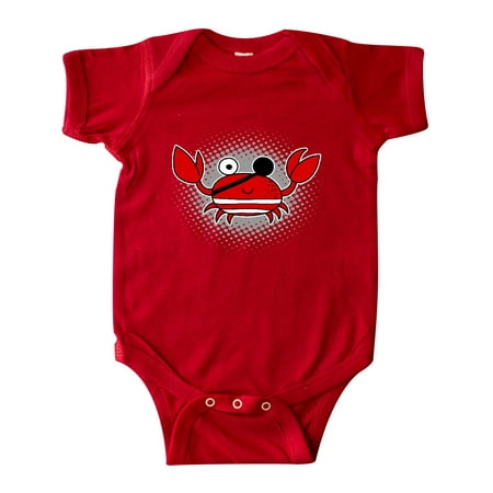 Inktastic Pirate Crab Gift Baby Boy Bodysuit