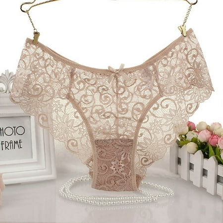 QWERTYU Women s High Waist Soft Underwear Breathable Hi Cut Panties Lace Comfort Briefs Khaki S
QWERTYU Women s High Waist Soft Underwear Breathable Hi Cut Panties Lace Comfort Briefs Khaki S