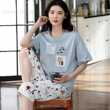 QWZNDZGR Summer Plaid Sleep Lounge Pajama Short-Sleeved Women s Pajama Set Cartoon Rabit Pyjamas Polyester Sleepwear 3XL 5XL Home Fashion
QWZNDZGR Summer Plaid Sleep Lounge Pajama Short-Sleeved Women s Pajama Set Cartoon Rabit Pyjamas Polyester Sleepwear 3XL 5XL Home Fashion