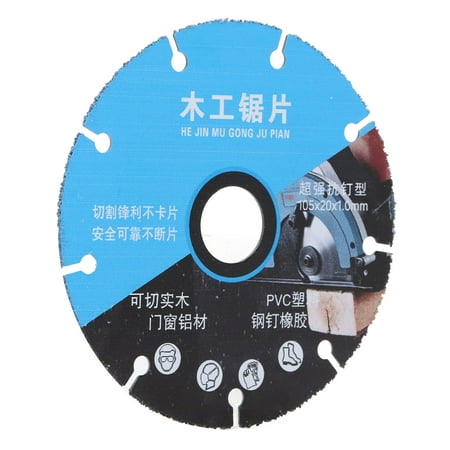 Cutting Wheel Low Noise 105mm Diameter Circular Saw Blade 20mm Inner Hole For Woodworking
Cutting Wheel Low Noise 105mm Diameter Circular Saw Blade 20mm Inner Hole For Woodworking