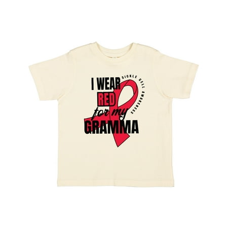 Inktastic Sickle Cell Awareness I Wear Red For My Gramma Gift Toddler Boy or Toddler Girl T-Shirt
Inktastic Sickle Cell Awareness I Wear Red For My Gramma Gift Toddler Boy or Toddler Girl T-Shirt