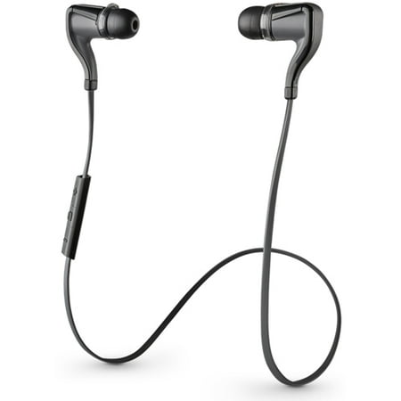 Plantronics Backbeat GO 2 Black Stereo Bluetooth Headset Sweat Proof Durability