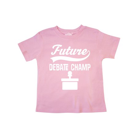 Inktastic Future Debate Champ Debating Gift Toddler Boy or Toddler Girl T-Shirt
Inktastic Future Debate Champ Debating Gift Toddler Boy or Toddler Girl T-Shirt