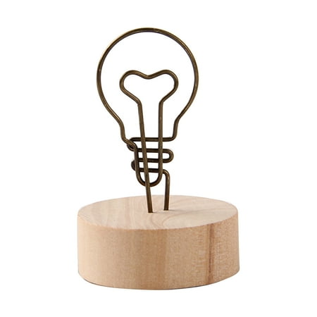 Lovely Table Number Holder Stand Small Clamp for Office Home Tabletop Decorative