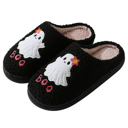 Yegsfteu Halloween Ghost Plush Slippers Cute Spooky Slippers for Men Women (36-37)
Yegsfteu Halloween Ghost Plush Slippers Cute Spooky Slippers for Men Women (36-37)