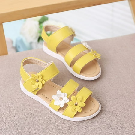 Bullpiano Toddler Girls Flower Sandals Kids Little Girl Open Toe Party Flat Shoes Beach Shoes 1-9T
Bullpiano Toddler Girls Flower Sandals Kids Little Girl Open Toe Party Flat Shoes Beach Shoes 1-9T