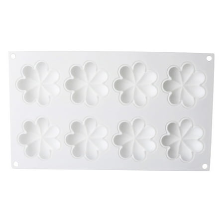 greenhome Cake Food Mold 8 Cavity Easy to Release Reused Soft Non-stick Bakeware Silicone Flower Shape Mousse Cake Mold Home Supply
greenhome Cake Food Mold 8 Cavity Easy to Release Reused Soft Non-stick Bakeware Silicone Flower Shape Mousse Cake Mold Home Supply