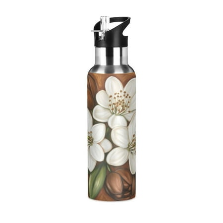 Water Bottles 34oz Straw Lid Wide Mouth Stainless Steel for School Sport Travel Jasmine Flowers and Leaf
Water Bottles 34oz Straw Lid Wide Mouth Stainless Steel for School Sport Travel Jasmine Flowers and Leaf